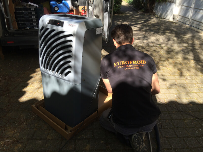 eurofroid climatisation - climatisation cave a vin FONDIS SP 100