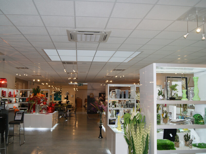 eurofroid climatisation - Climatisation d’un magasin de décoration XXL